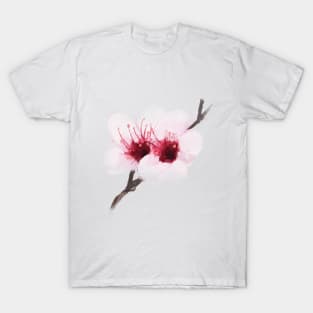 Watercolor Cherry Blossom T-Shirt